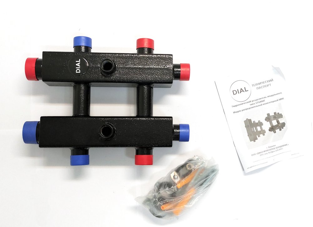 Модуль распределительный коллекторный DIAL STEEL MRK 3х100