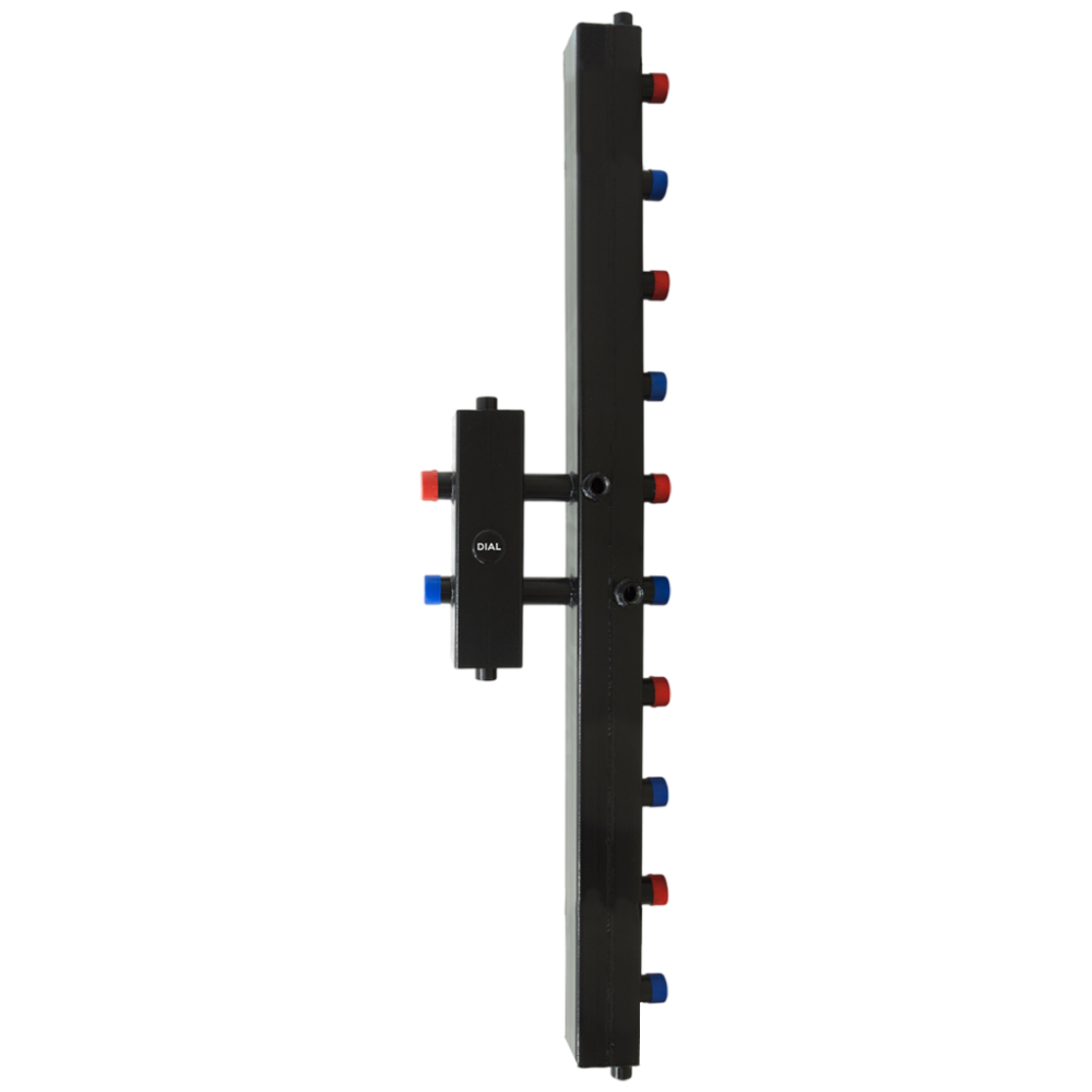 Гидравлический разделитель модульного типа вертикальный DIAL STEEL GRM V 5х100