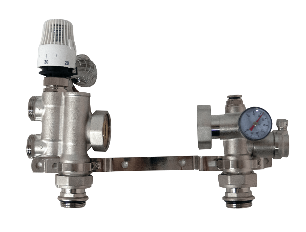 Насосно-смесительный узел для теплого пола