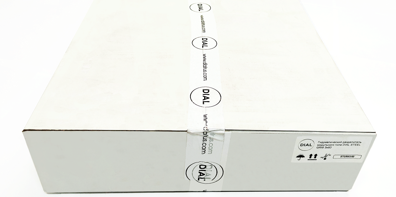 Гидравлический разделитель модульного типа DIAL STEEL GRM 3х60