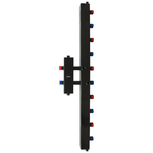 Гидравлический разделитель модульного типа вертикальный DIAL STEEL GRM V 5х40