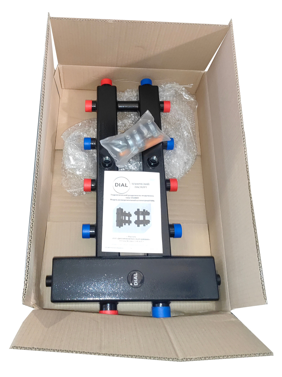 Гидравлический разделитель модульного типа DIAL STEEL GRM 5х100