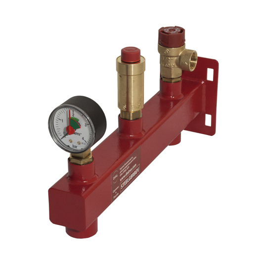 Группа безопасности для расширительного бака DIAL STEEL STANDART (3 бара)