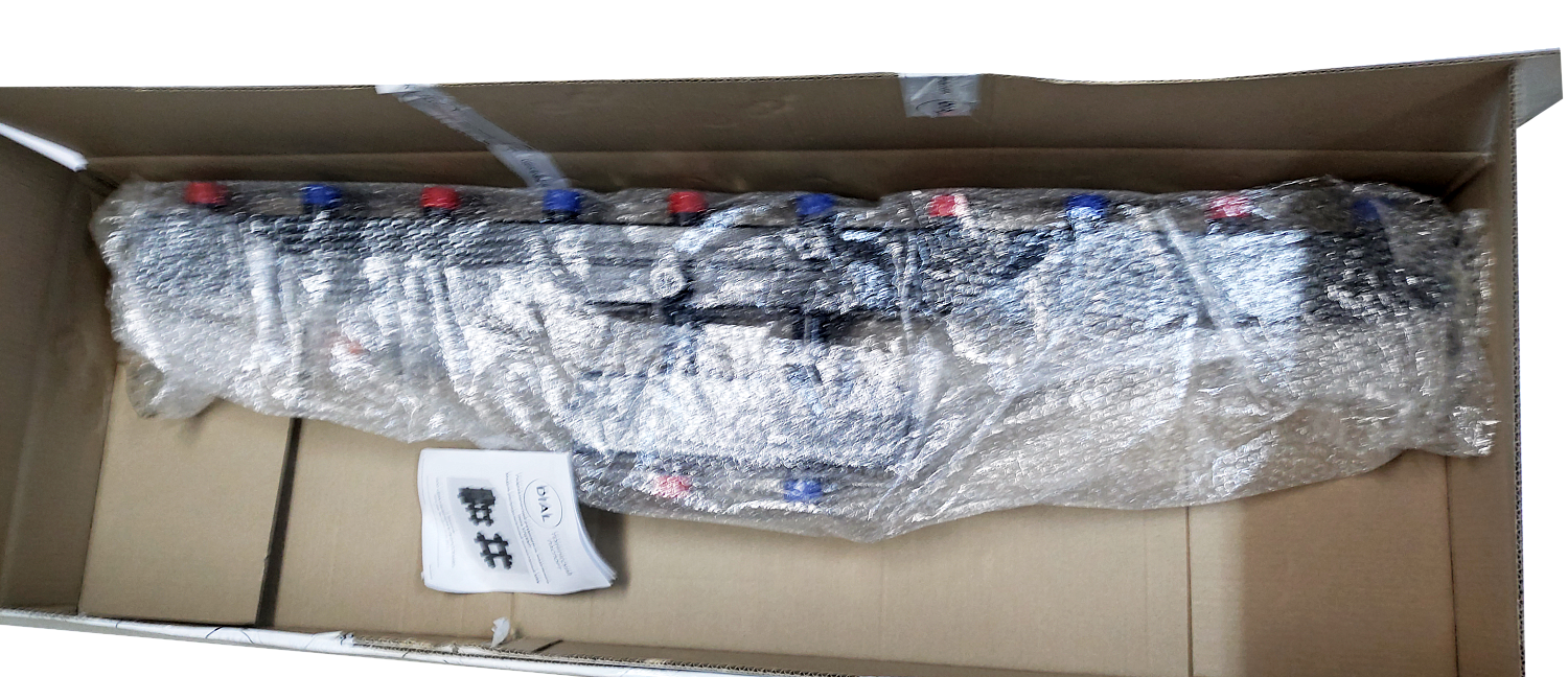 Гидравлический разделитель модульного типа вертикальный DIAL STEEL GRM V 5х60