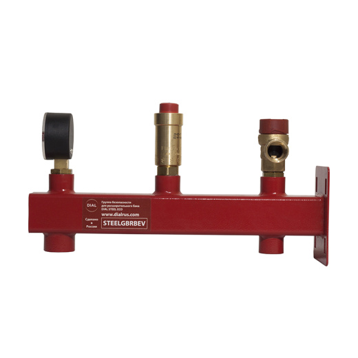 Группа безопасности для расширительного бака DIAL STEEL STANDART (1,5 бара)