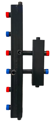 Гидравлический разделитель модульного типа вертикальный DIAL STEEL GRM V 3х60