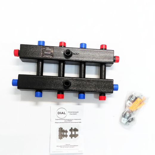 Модуль распределительный коллекторный DIAL STEEL MRK 4х40
