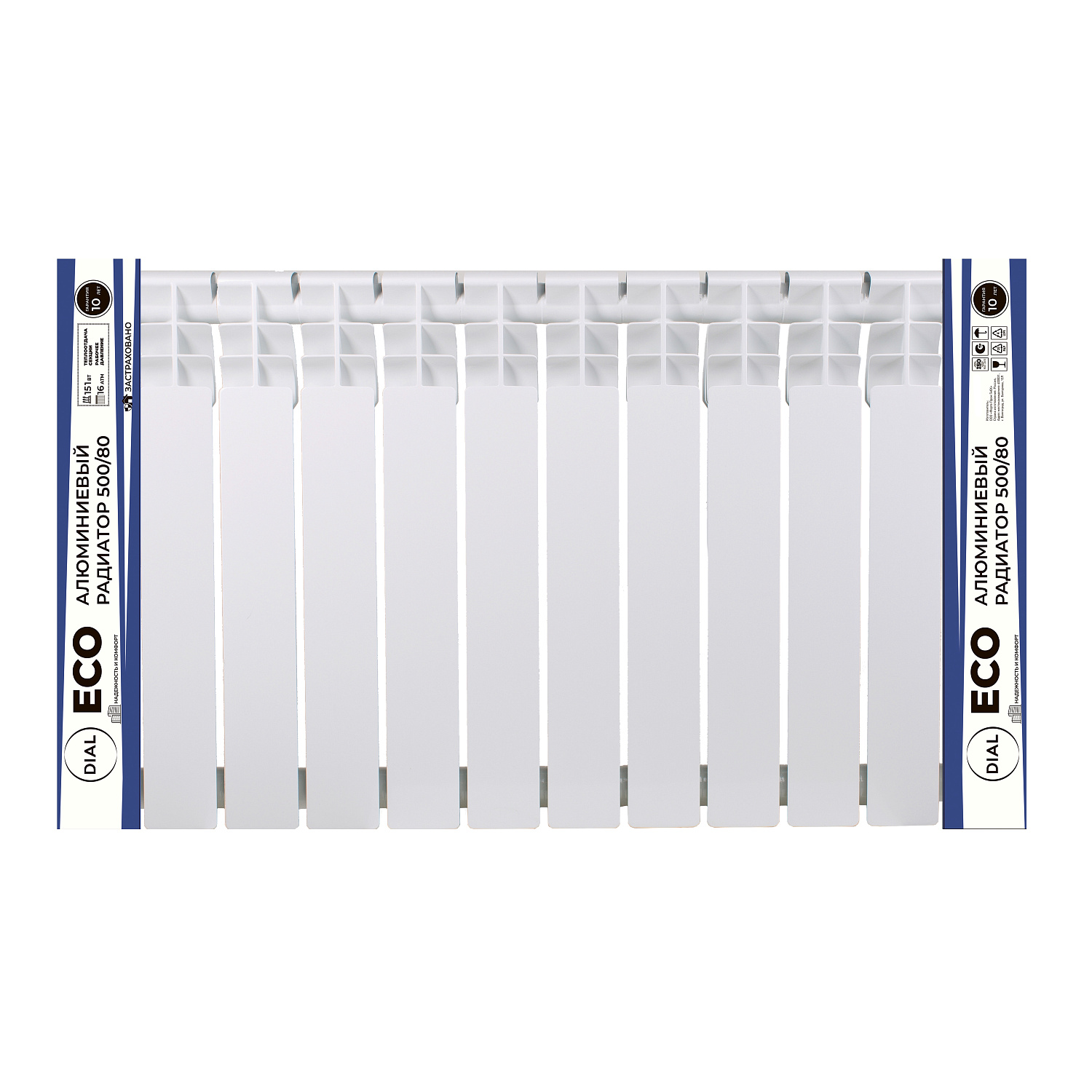 Алюминиевые литые радиаторы центрального отопления Dial Eco